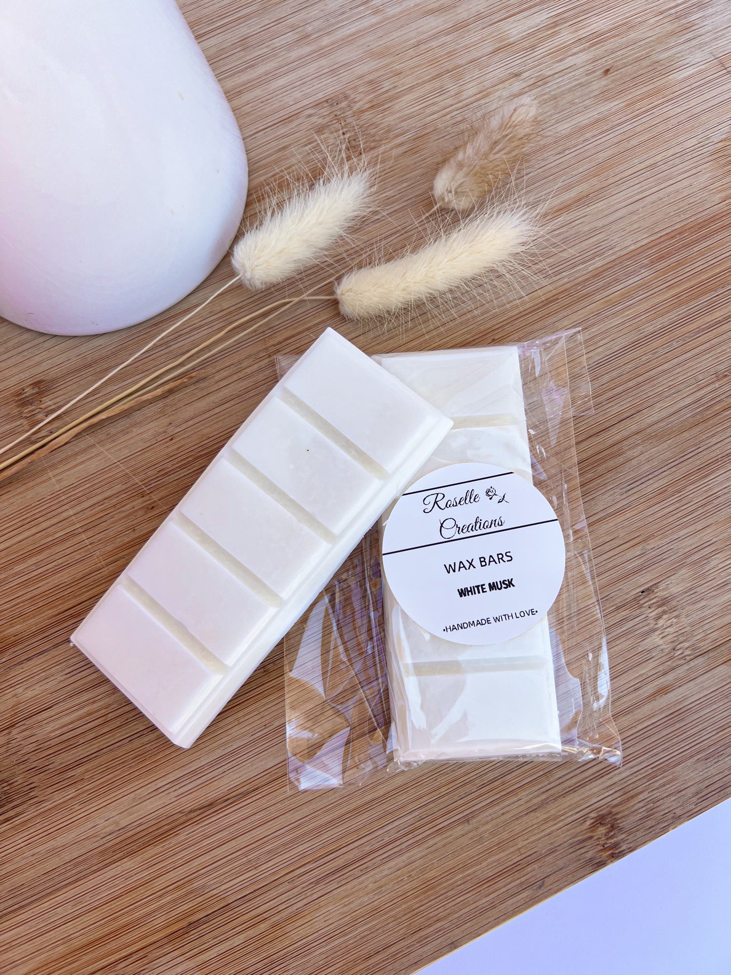 White Musk Wax Bar